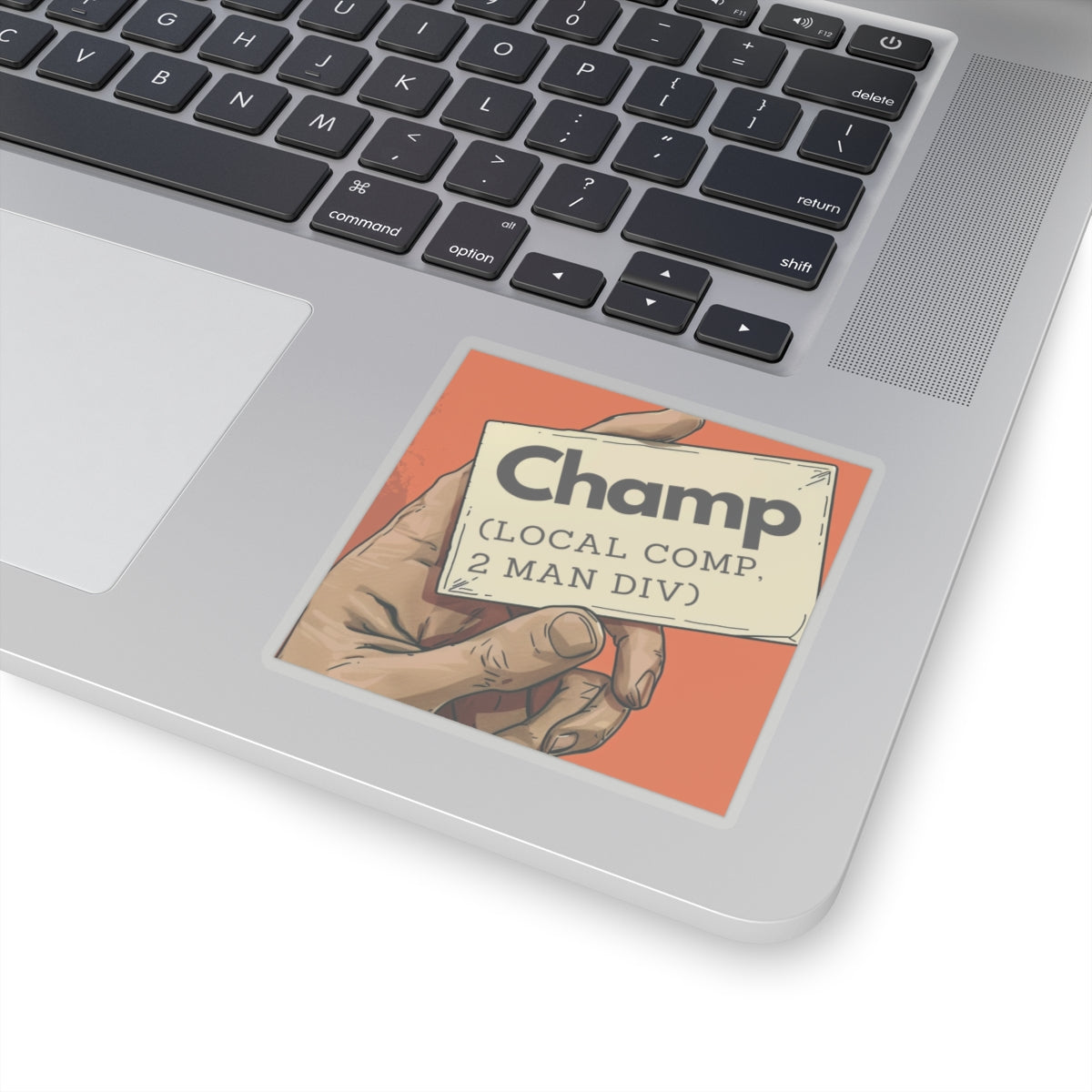 Here's My Card - Champ (Sticker)