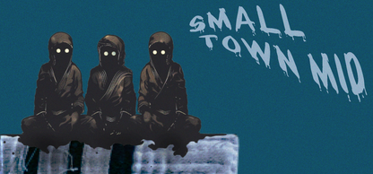 Belt Gremlins - Small Town Mid (Blue, Sticker)