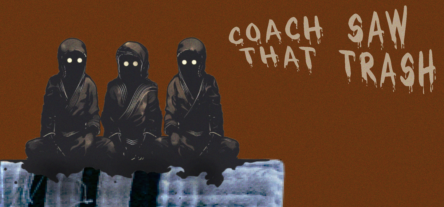 Belt Gremlins - Coach Saw (Orange, Sticker)