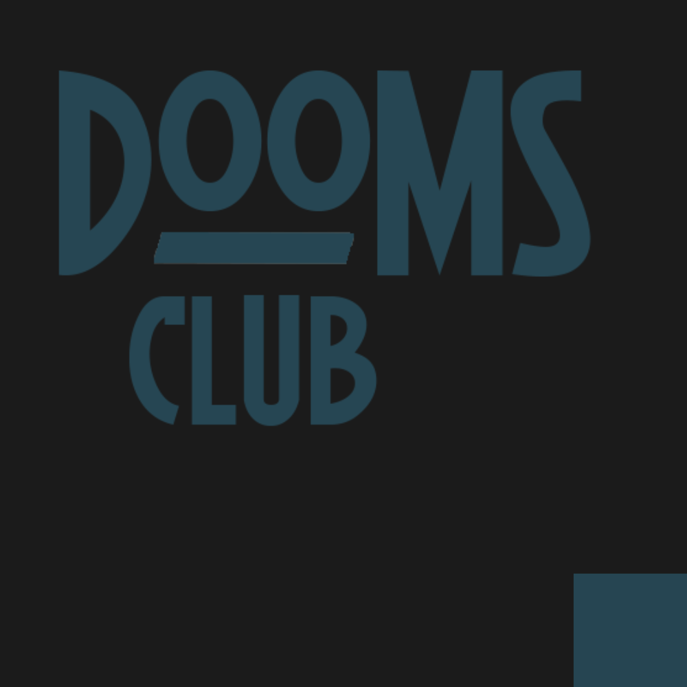 Dooms Club Logo - Sticker