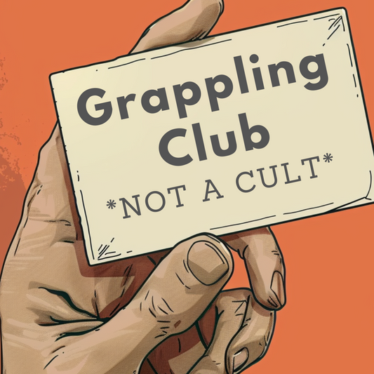 Here's My Card - Grappling Club (Sticker)